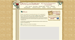 Desktop Screenshot of divineloveinstitute.org